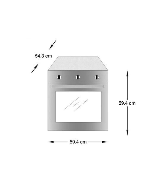 Horno de gas Whirlpool WOA105F en Liverpool