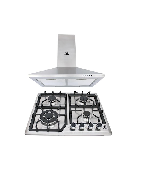 Combo campana de cocina Supra ELBA de acero inoxidable