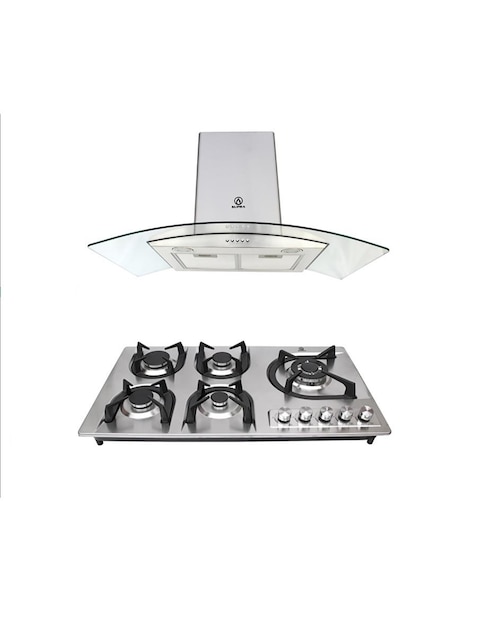 Campana de pared Supra C9-06-SS de acero inoxidable