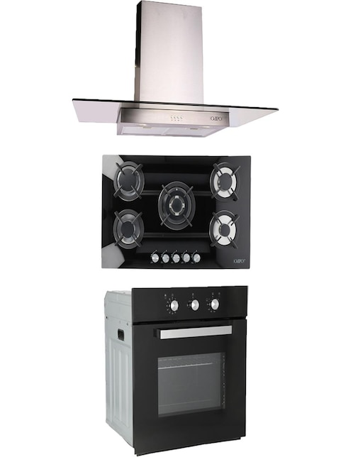Horno a gas natural Telux + Ceres
