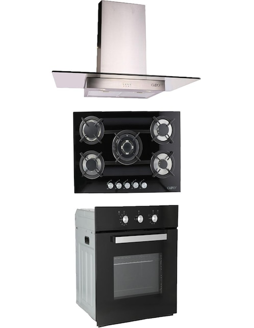 Horno a gas natural Telux + Capella