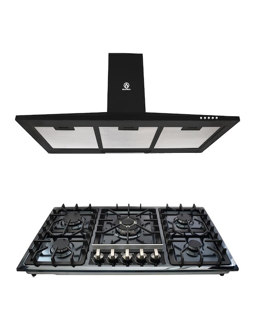 Combo campana de cocina Supra C9-73-AN de acero inoxidable