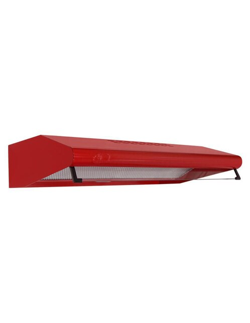 Campana de pared Sanaire Siluet de metal y vidrio Rojo 60 cm 76 cm