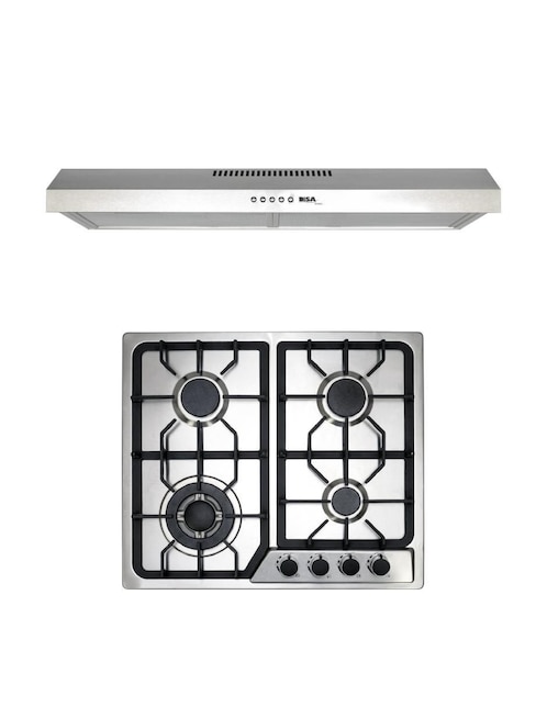 Parrilla a gas lp empotrable Disa Home