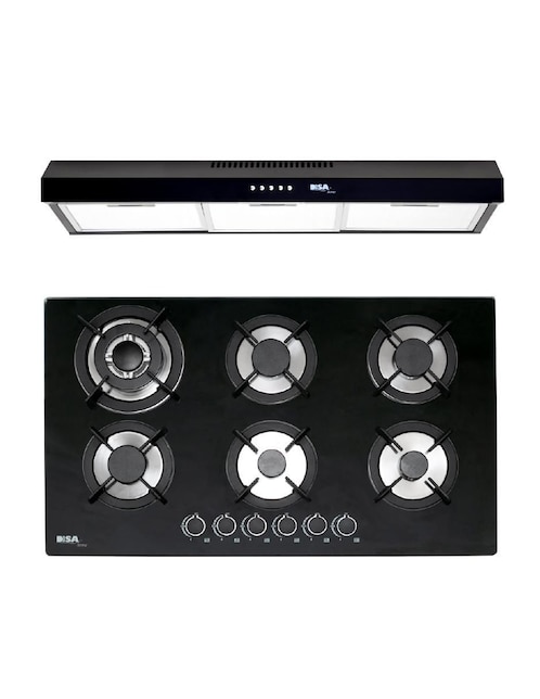 Parrilla a gas lp empotrable Disa Home