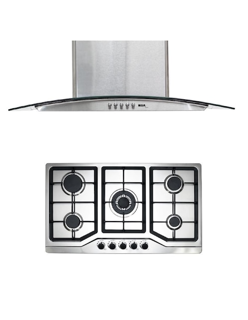 Parrilla a gas lp empotrable Disa Home
