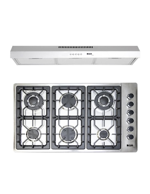 Parrilla a gas lp empotrable Disa Home