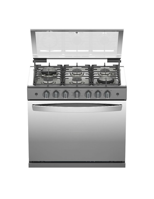 Estufa empotrable gas lp Acros 79.68 cm ABR7140G de 6 quemadores