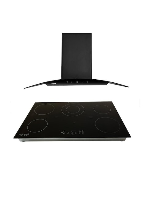Combo campana de cocina Cheff Gold Cheff Induction de acero inoxidable