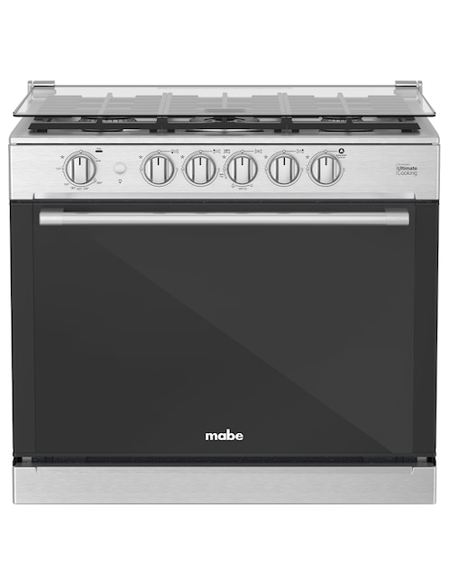 Estufa empotrable a gas LP Mabe Antares 79.20 cm xoc80800ct3 de 5 quemadores