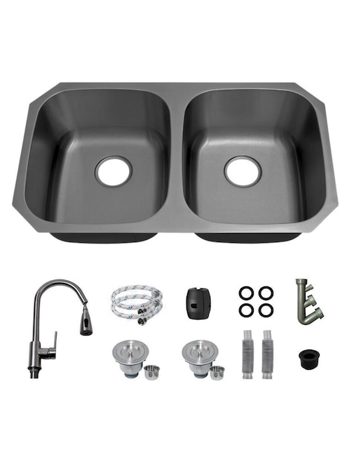 Fregadero de acero inoxidable Yma Home KIT Tarja Oxford