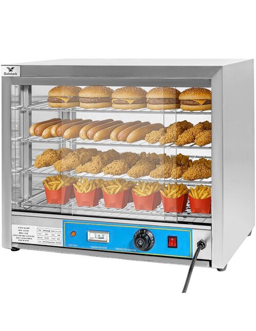Horno eléctrico Gutstark MKZ-VITRICALIENT capacidad 1.7 pies