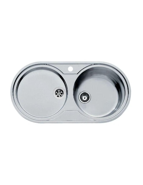 Fregadero de acero inoxidable Teka con escurridor