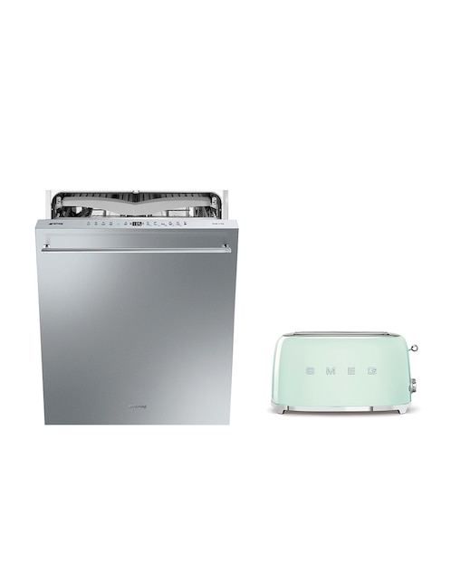 Lavavajillas de empotre Smeg 13 servicios STX315SMX.TSF02PGUS