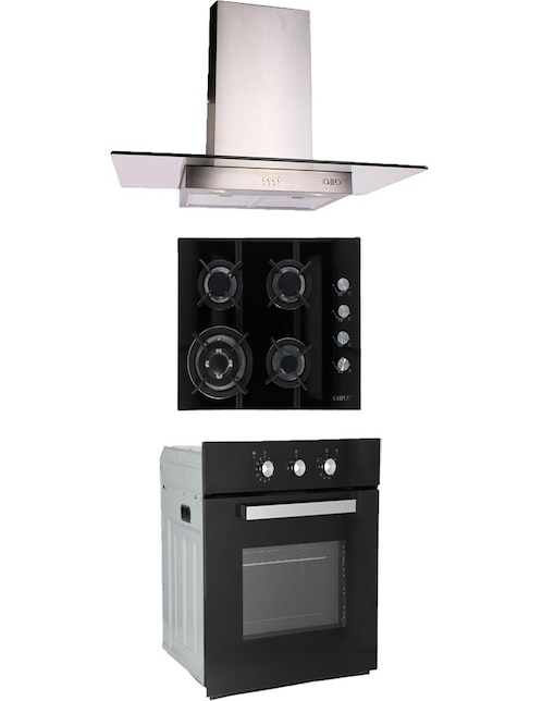 Horno a gas natural Telux + Clio