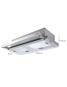 Campana de pared IO Mabe IOT8002I1 de acero