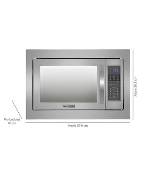 Horno de microondas con grill Mabe modelo IO110MDI 1.4 pies cúbicos