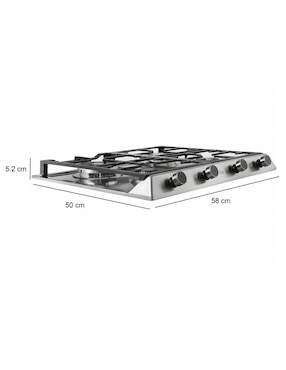 Parrilla a gas lp empotrable Teka