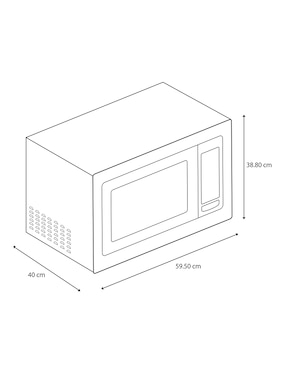 Horno de microondas con grill Ge Profile modelo PEB110SFSS
