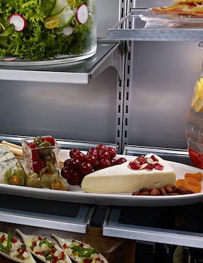 Refrigerador bottom mount Kitchenaid 21 pies cúbicos no frost y fábrica de hielo KBBR306ESS