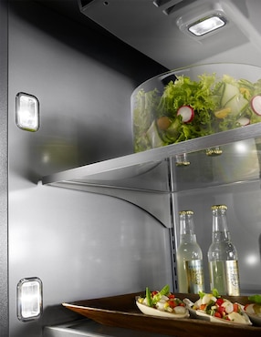 Refrigerador bottom mount Kitchenaid 21 pies cúbicos no frost y fábrica de hielo KBBR306ESS