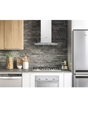 Campana de pared Whirlpool WHW9910S de acero inoxidable