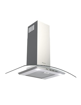 Campana de pared Whirlpool WHW9910S de acero inoxidable