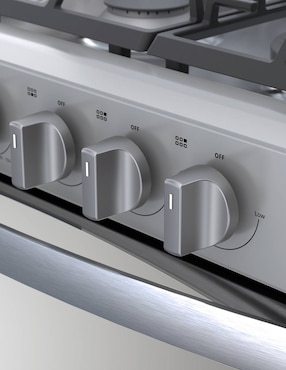 Estufa empotrable a Gas LP Whirlpool 76 cm WER3100D de 6 quemadores