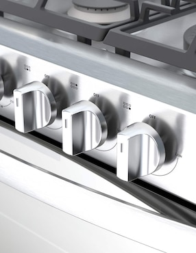 Estufa empotrable a Gas LP Whirlpool 76 cm WER5000S de 6 quemadores