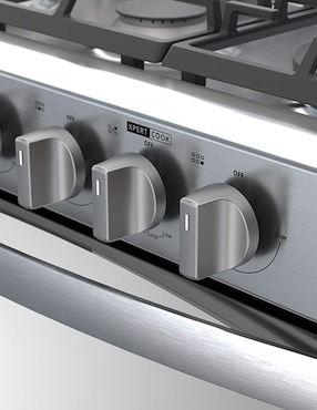 Estufa empotrable a Gas LP Whirlpool 76 cm WER5100S de 6 quemadores