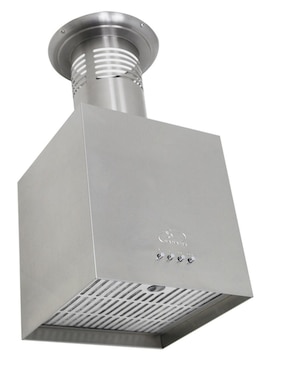 Campana de isla Sanaire CA BER 33 P SS de acero inoxidable