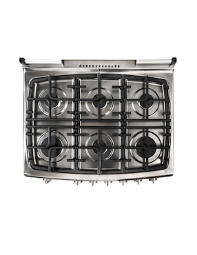 Estufa empotrable a Gas LP Teka 79 cm EMGG8660SRX de 6 quemadores