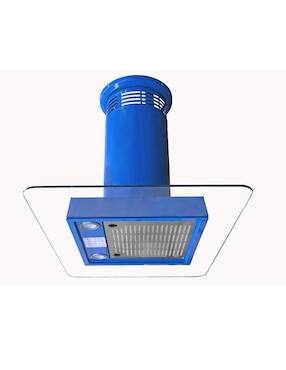 Campana de isla Sanaire CA HER CEN 090 P de vidrio