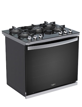Estufa empotrable a Gas LP Whirlpool 76 cm WER7600S de 5 quemadores