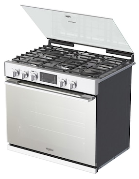 Estufa empotrable a Gas LP Whirlpool 76 cm WER9000S de 5 quemadores