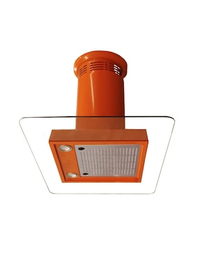 Campana de isla Sanaire HER 90 CM C de cristal templado