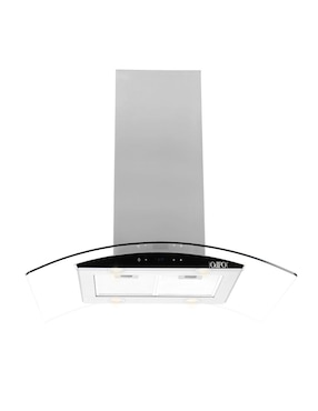 Campana de isla Odipo Ventex de acero inoxidable