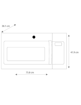 Horno de microondas de convección General Electric modelo JVM6172SKSS