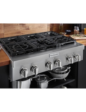 Parrilla a gas lp empotrable Kitchenaid