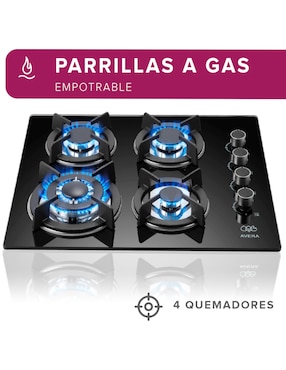 Parrilla de gas empotrable Avera VT4