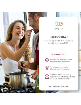 Parrilla de gas empotrable Avera VT4