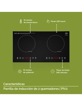 Parrilla a inducción empotrable Avera