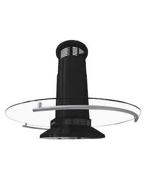 Campana de isla Sanaire IRIS de vidrio