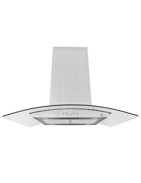 Campana de isla Supra CI-90 de vidrio