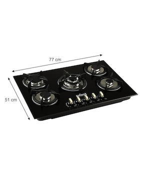 Parrilla a gas lp empotrable Axcent