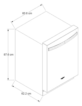 Lavavajillas de empotre Whirlpool 13 servicios WDT750SAKZ