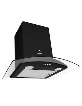 Campana de pared Supra CC-60-BLACK de cristal templado