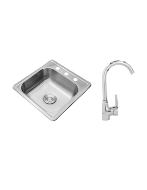 Fregadero de acero inoxidable Axcent ALICE