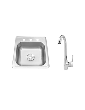 Fregadero de acero inoxidable Axcent ALICE