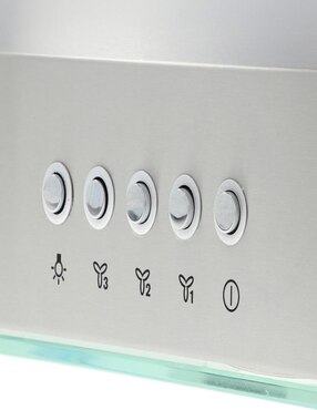 Campana de pared Odipo THORY 75 de acero inoxidable